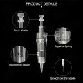 【Available】100/50/20pcs T Shape Cartridge Needle for M5/M7/MYM Micro Shading Eyebrow Tattoo Machine Pen 1RL Replacement Permanent Makeup Pmu Supplies. 
