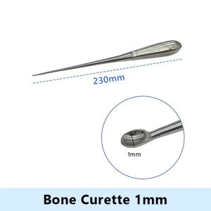 Bone Curette Spoon 230mm long Stainless Steel Orthopedics Surgical Instruments 1pcs