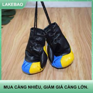 【LAKEBAO】 Ukraine cờ quốc gia Găng tay đấm bốc Móc khóa treo phụ kiện mặt dây chuyền