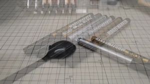 MOSHI MS044 Gundam Marker Pen Metallic Chrome Liquid Gold Silver Copper Gunpla Marker 0.7mm 2.0mm 模式玩造 金属马克笔