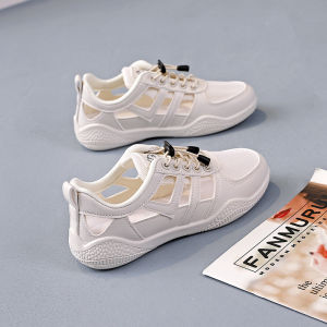 [Free Shipping] WomenS Sandals Closed-Toe Sandals New Summer Hollow-Out Perforated Shoes Flat Sandals Breathable White Sneakers For Women 105