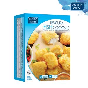 PACIFIC WEST TEMPURA FISH COCKTAILS (500g) - VALUE ADDED FROZEN SEAFOOD