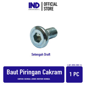 GROSIR ND Onderdil Baut Piringan Cakram Untuk Semua Jenis Motor Honda Dis Baud Disc Baudd Setengah Ful Draft