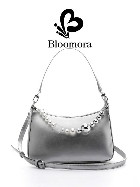 BLOOMORA%20Tas%20Selempang%20Wanita%20Jean%20Bag%20Woman%20Curved%20Sling%20Bag%20BM068009%20-%20Image%202