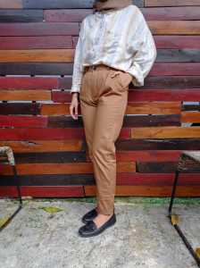 RR OUTFIT BAGGY PANTS // CELANA KANTOR // CELANA CHINOS WANITA