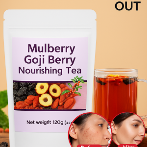 Wolfberry and Ginseng Health Tea Mulberry Goji Berry Red Date Tea Tonifying The Kidney Tea Health Tea Bags Natural Ingredients Mens Consolidating Essence