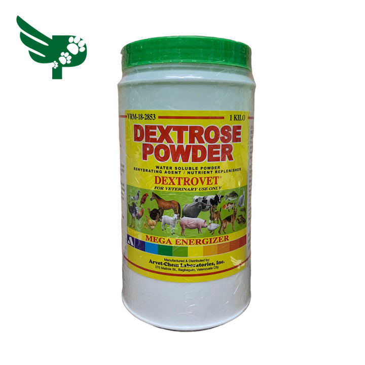 ARVET CHEM DEXTROSE POWDER DEXTROVET 1kg kilogram kilo