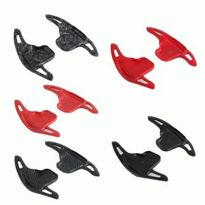Cornerr 2pcs Red/ Black/ Carbon Fiber Car Steering Wheel Shift Paddles Fit For BMW X2 X3 X4 X5 X6 F16 F15 F26 F25 F39 F48 I8 Z4 E89 4Y1Z7