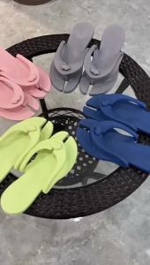 Customized Travel Portable Flip-Flops For Women Foldable Slippers For Men Indoor And Outdoor Beach Hotel Couple Sandals