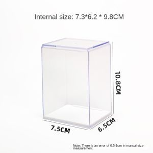 GTRBFDS Acrylic Storage Box Thickened Transparent Blind Box Display Rack Quality Dustproof Display Showcase Home