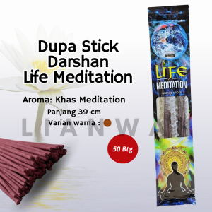 Dupa Hio India Life Meditation isi 50btg by Darshan
