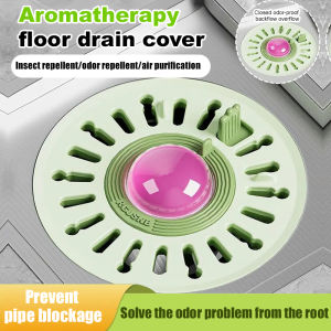 💕Deodorant and Anti-Overflow💕Aromatherapy Opening and Closing Deodorant and Anti-Insect Floor Drain Cover with Large Displacement Anti-Insect Easy to Clean and Anti-Hair Clogging Floor Drain