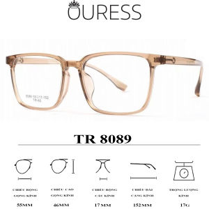 Gọng kính 8089 nhựa cao cấp siêu bền thời trang cá tính nam nữ OURESS