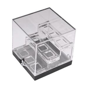 Multiple Tiers Acrylic Showcase Box Designs for Home Exhibits And Professional Stores Organization