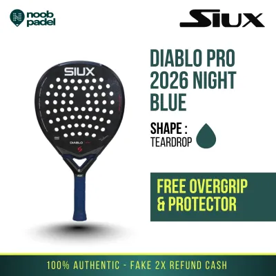Siux Diablo Pro 2026 Night Blue Racket Padel Raket