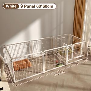 Thickening Dog Fence Pet Playpen Separate Toilet With Compartment DIY Pen Fence Dog Cage