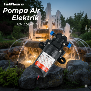 COD Taffware Pompa Air Elektrik High Pressure Water Pump 12V 3.5L/min / Pompa Air Elektrik Dibekali Motor yang Bertenaga / Pompa Air Ukuran Ringkas Aliran 3.5 Liter per Menit / Pompa Air Kualitas Terbaik Dan Terpercaya / Pompa Air Rekomendasi Terbaik