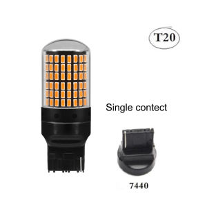 YSY 2pcs LED Turn Signal Lights 1156 BA15S BAU15S 1157 BAY15D 7440 7443 3156 3157 3014 144SMD LED Turn Signal Light P21W PY21W P21/5W W21W W21/5W P27W P27/7W S25 T20 T25 Car Bulbs Canbus No Error Fog Light LED Car Light
