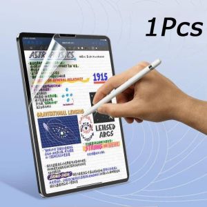 For iPad Pro Air 2024 11 13 inch Paper Like Film Screen Protector 3D Back Carbon Fiber Film And Matte Removable Magnetic Paper Film