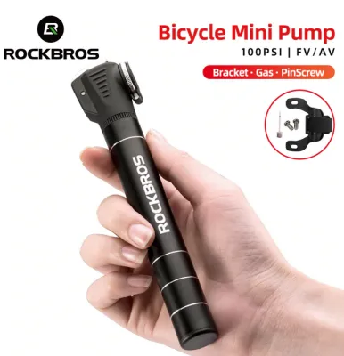 SG Delivery RockBros pump bicycle pump bike air pump bicycle portable pump