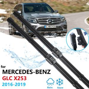 ใบปัดน้ำฝนรถยนต์สำหรับ Mercedes Benz GLC คลาส X253 C253ที่ปัดน้ำฝนกระจกอุปกรณ์เสริมในรถยนต์200 250 300 220d 250d 43 63 AMG 4Matic