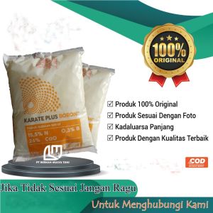 Pupuk Kalsium Nitrat Plus Boron Karate Plus Boroni 1 Kg Kemasan Pabrik / 1Kg Repack