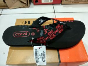 SANDAL CARVIL WANITA JEPIT TERBARU (BISA COD)