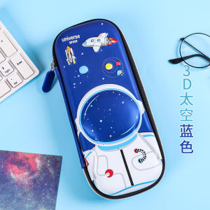Kotak Pensil 3D Motif Astronot / Tempat Pensil / Pencil Case