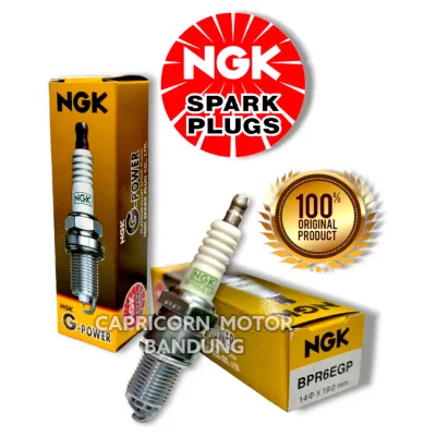 BUSI RACING NGK G POWER BPR6EGP PLATINUM NINJA R SATRIA 2 TAK NSR RGR RXZ VESPA PX