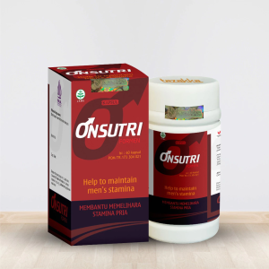 Ekstrak Onsutri Isi 60 Kapsul Herbal Untuk Pria Perkasah Original