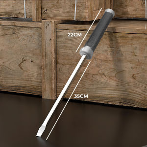 Obeng Besar Long Rod Panjang 35CM/55CM Screwdiver Heavy Duty Pelepas Ban Pencokel Kayu - 6789