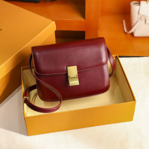 Square bag Vintage small square bag 2026 New single-shoulder crossbody bag popular womens handbag