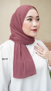 PLEATED SHAWL / PASHMINA PLISKET PREMIUM