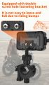 SE60 Motorcycle Recorder 3.0 Inches IPS Screen Front and Rear Lens Makes the IP65 Waterproof Support Playback Video View Pictures. 