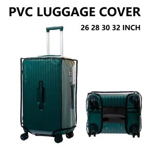 Clear PVC Trunk Luggage Protector Cover Suitcase Protector suit for size 26 28 30 32 inch