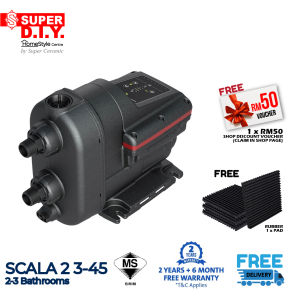 Grundfos SCALA2 3-45 Home Water Pressure Booster Pump