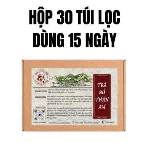 Trà túi lọc thảo dược bổ thận âm Lang Ngoạn giúp giảm lạnh chân tay tiểu đêm tiểu dắt thận hư thận yếu