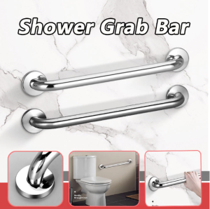 IRhea Stainless Steel Grab Bar - Anti-Slip Shower/Toilet Handrail Towel Bar Safety Support