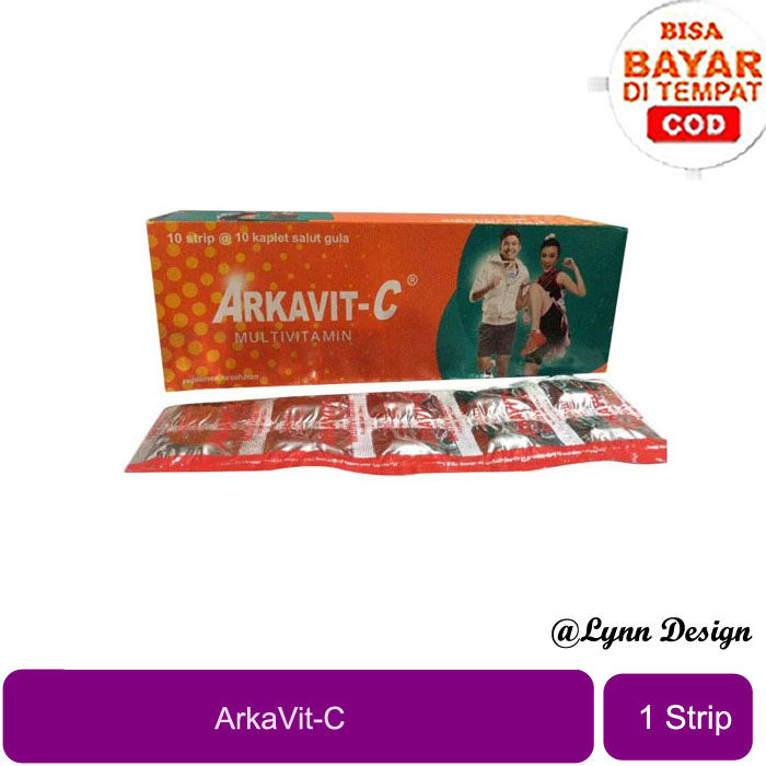 Arkavit-C Strip 6 Kapsul Lynn Design | Lazada Indonesia