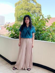 WNX - Blouse Wanita 4092 Lengan Pendek