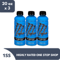 Monster Hydro Energy Water Blue Ice 20 oz x 3. 