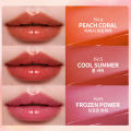 【NEW-STEEL EDITION】barenbliss BNB Peach Makes Perfect Lip Tint  Vibrant | Long-lasting | Glossy | Steel applicator | Nourishing | 24-hour glow | Shiny, Soft & Smooth lips | Deeply hydration | Smooth glaze | Refreshing cooling effect | High gloss. 
