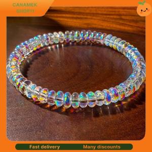 ❣️❣️❣️ Natural Opal Crystal Bracelet Stretch Cord Healing Stones Jewelry for Meditation Yoga Energy Balance