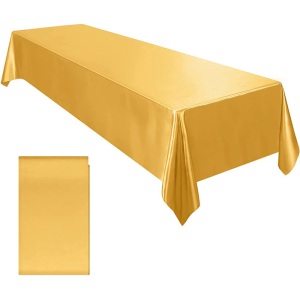 Easy Care Cotton Linens Satins Tablecloth Enhancing Dining Experience for Weddings and Festive Banquets