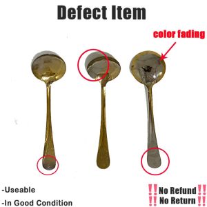 Coffee Spoon Stainless Steel Round Spoon Fruit Dessert Soup Small Round Spoon Cupping Spoon Korean Style Tableware Sudu 不锈钢圆勺