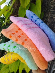 [SALE XẢ HÀNG] Khăn tắm Cotton 50x100 Dệt dí  khăn mềm mại dày dặn thấm hút tốt.