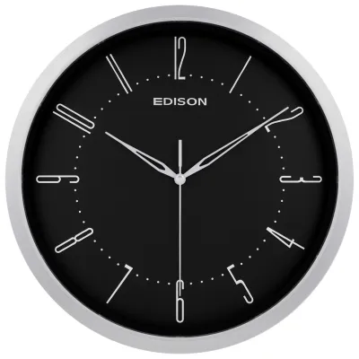 Jam Dinding Edison Sweep ES 297 T66 Timbul Diameter 290mm 29cm