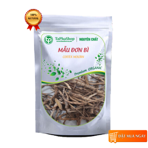 Mẫu đơn bì khô túi nhỏ 100gram - Thảo Dược Tấn Phát - Hàng sạch thơm cao cấp