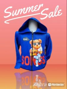 Jaket Anak Laki Cowok BEAR SONG | Kids Jacket - ZAHRA AND ALYA Kids BAHAN TEBAL