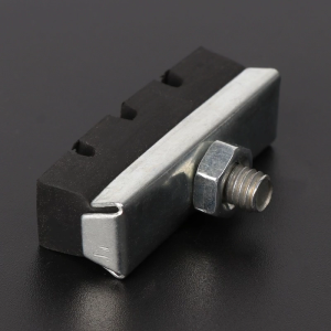 อุปกรณ์เสริมจักรยานถนน MTB สีดำรองเท้ายางบันไดจักรยาน V ที่ทนทาน